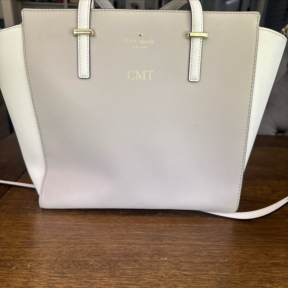 Kate Spade Cream Tote Bag